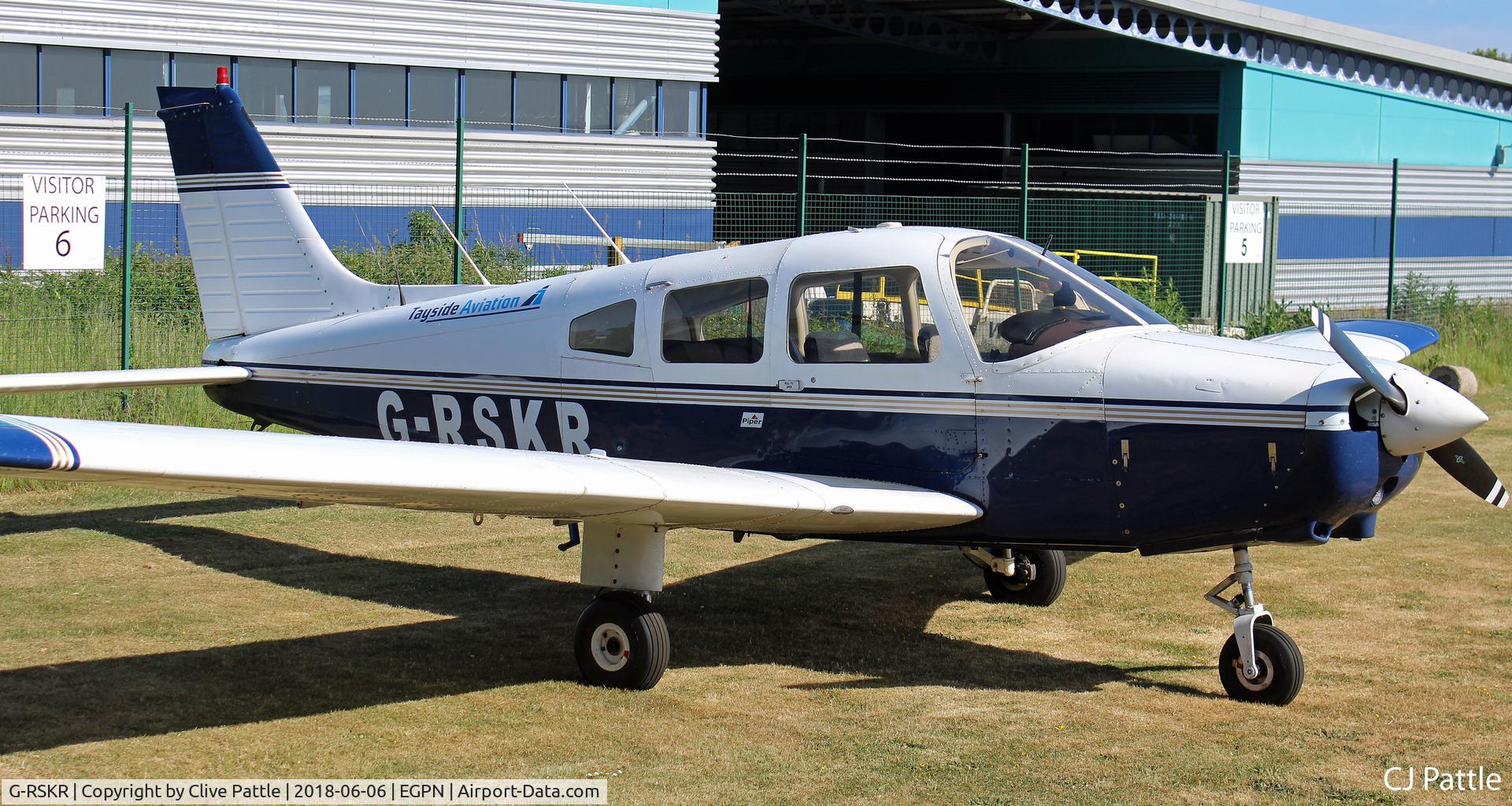 G-RSKR, 1979 Piper PA-28-161 Cherokee Warrior II C/N 28-7916181, Resident at Dundee