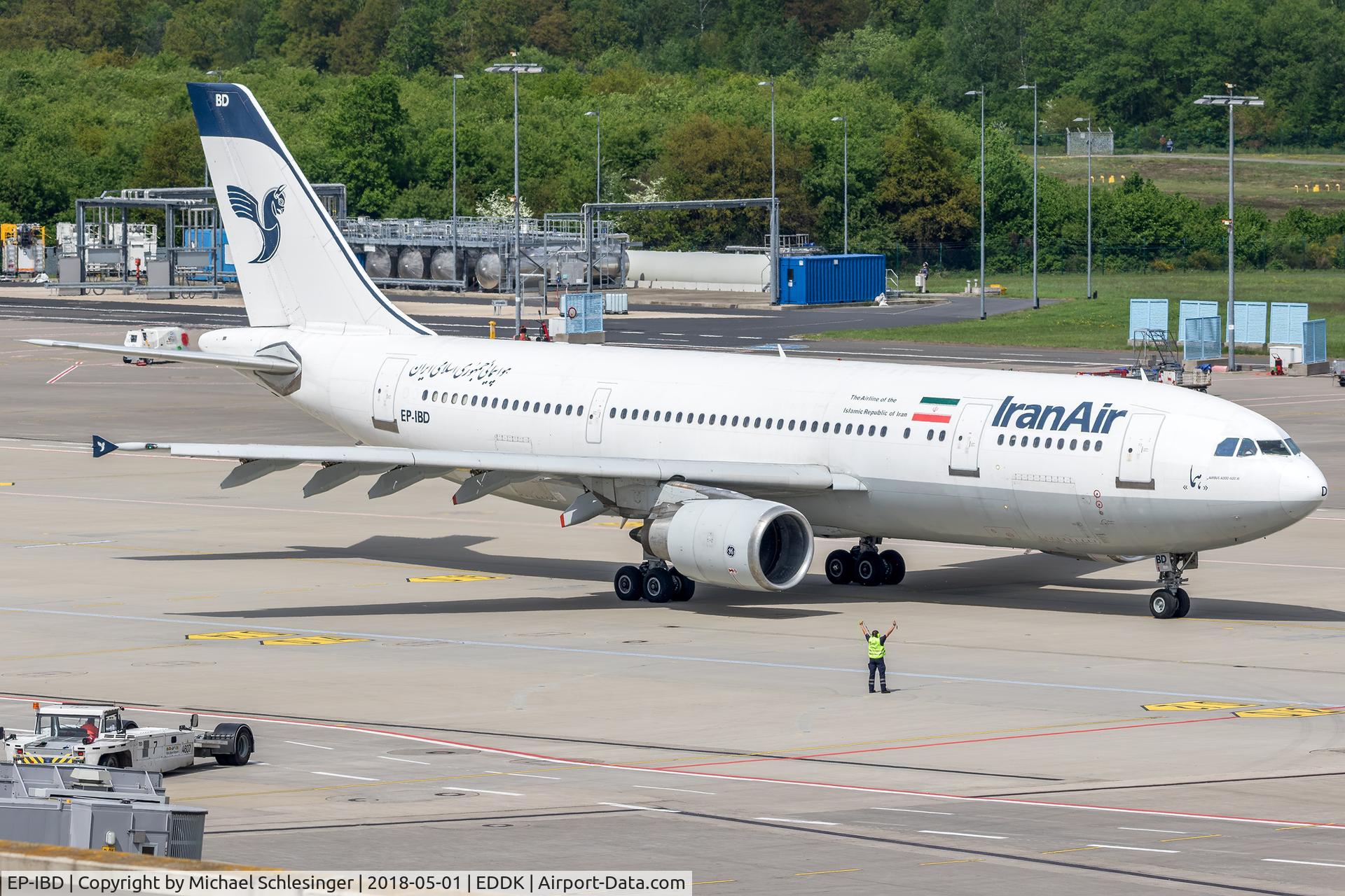 EP-IBD, 1993 Airbus A300B4-605R C/N 696, EP-IBD - Airbus A300B4-605R - Iran Air