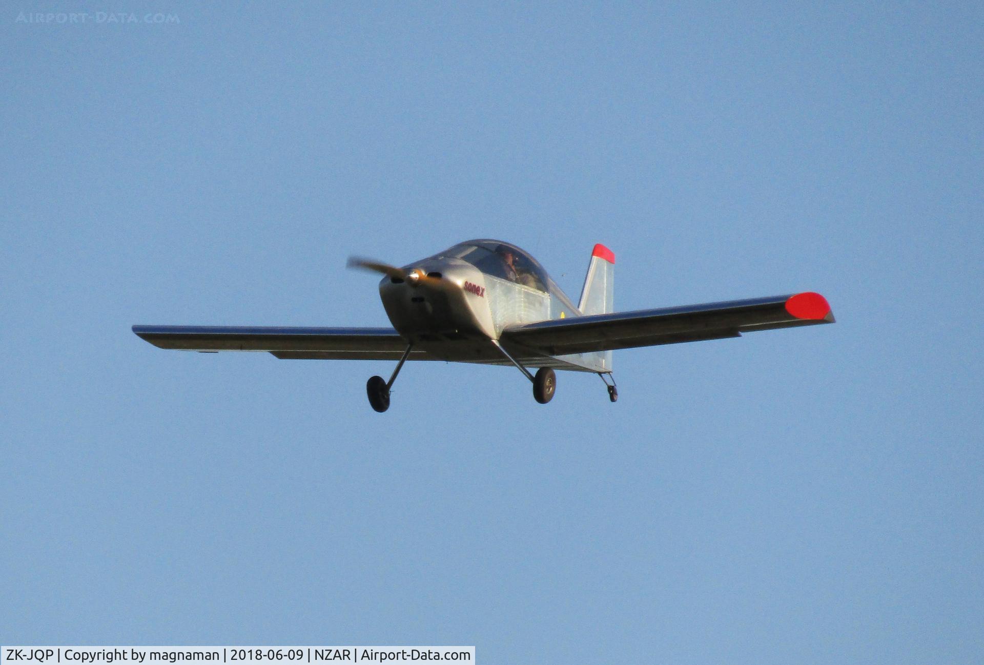 ZK-JQP, Sonex Sonex C/N 0689, short finals