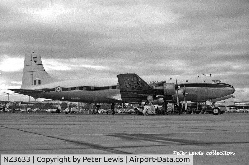 NZ3633, 1949 Douglas DC-6 C/N 43128, 40Squadron, RNZAF