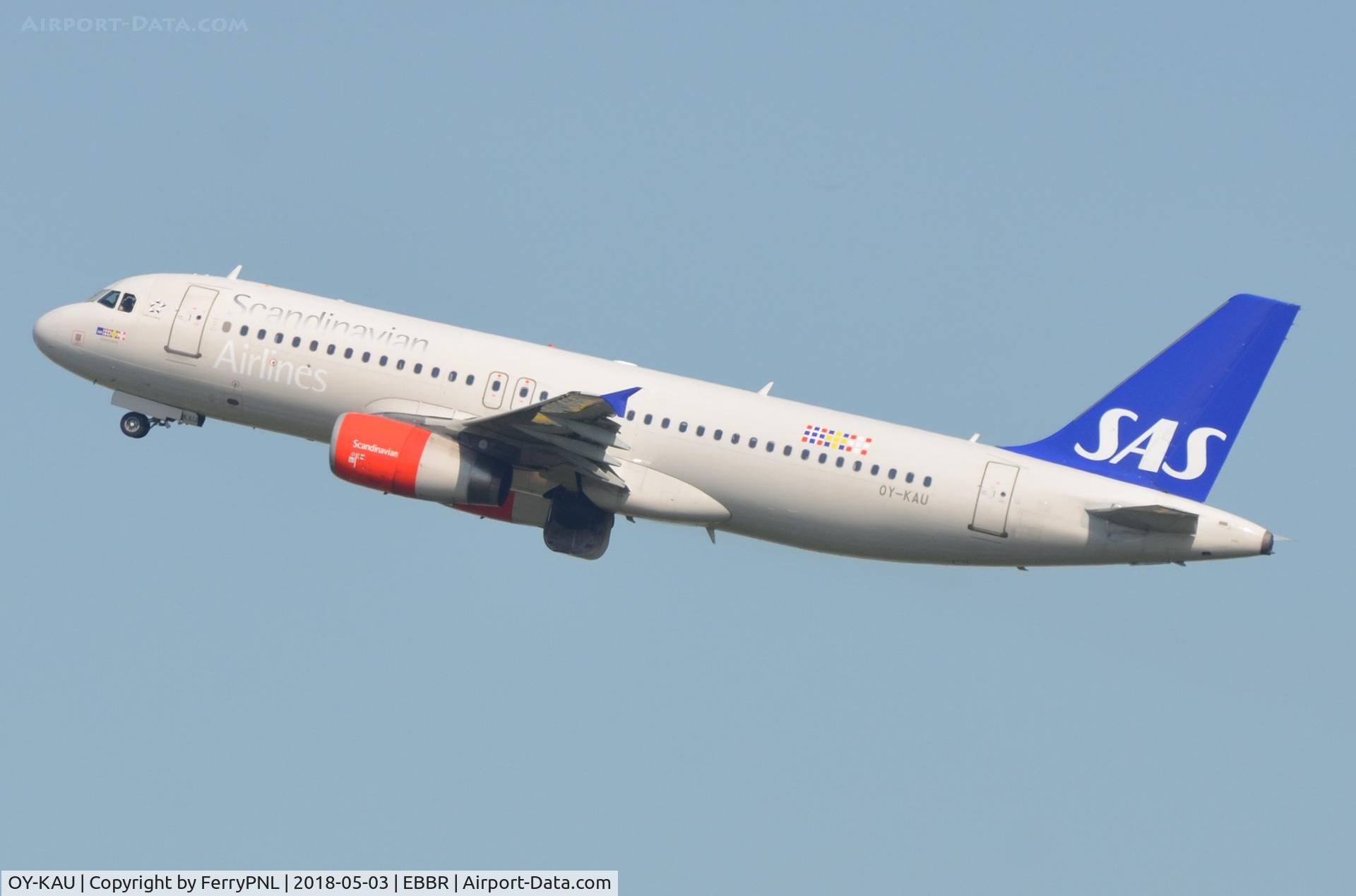 OY-KAU, 2007 Airbus A320-232 C/N 3227, SAS A320
