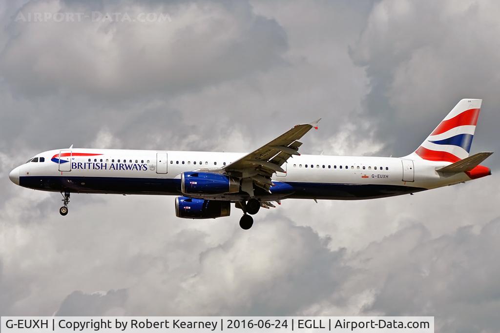 G-EUXH, 2004 Airbus A321-231 C/N 2363, On short final