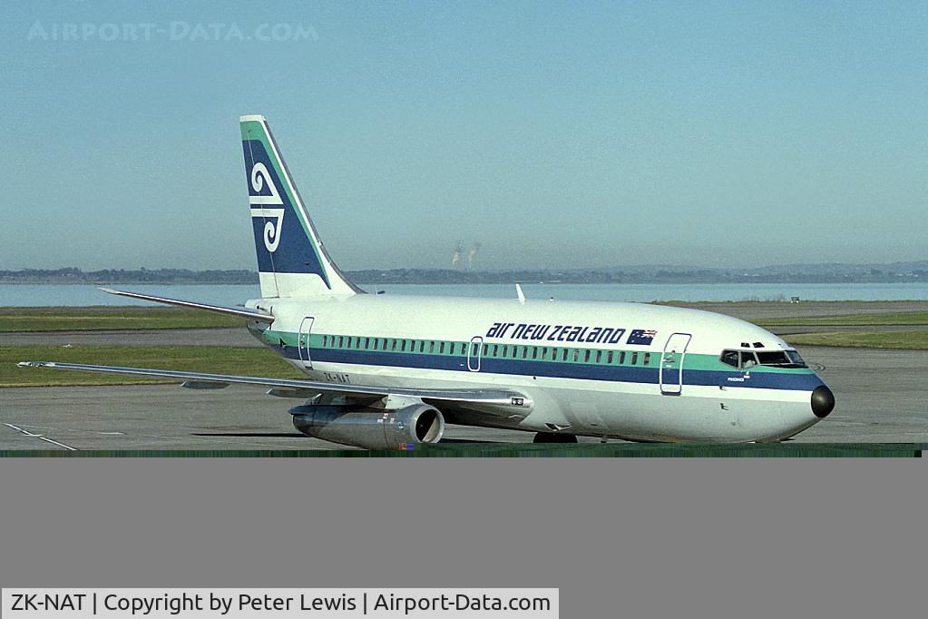 ZK-NAT, 1986 Boeing 737-219 C/N 23470, Air New Zealand Ltd., Auckland