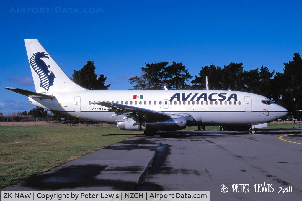 ZK-NAW, 1986 Boeing 737-219 C/N 23473, AVIACSA 2003