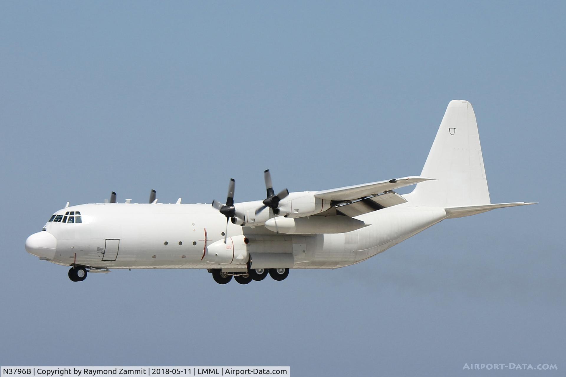 N3796B, 1985 Lockheed L-100-30 Hercules (L-382) C/N 382-5027, Lockheed L-382 Hercules N3796B Tipper Aviation