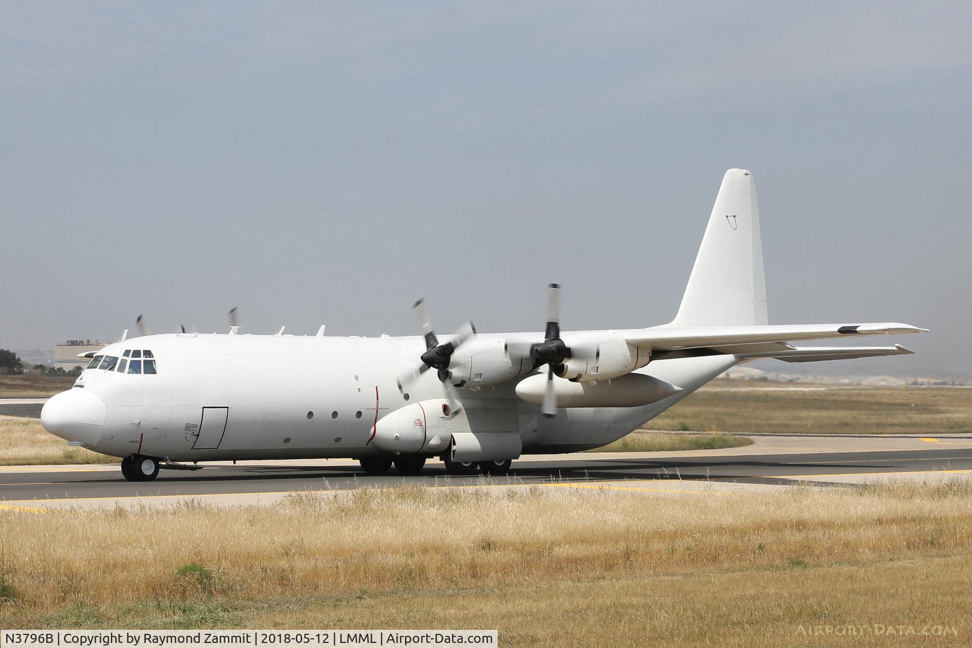 N3796B, 1985 Lockheed L-100-30 Hercules (L-382) C/N 382-5027, Lockheed L-382 Hercules N3796B Tipper Aviation