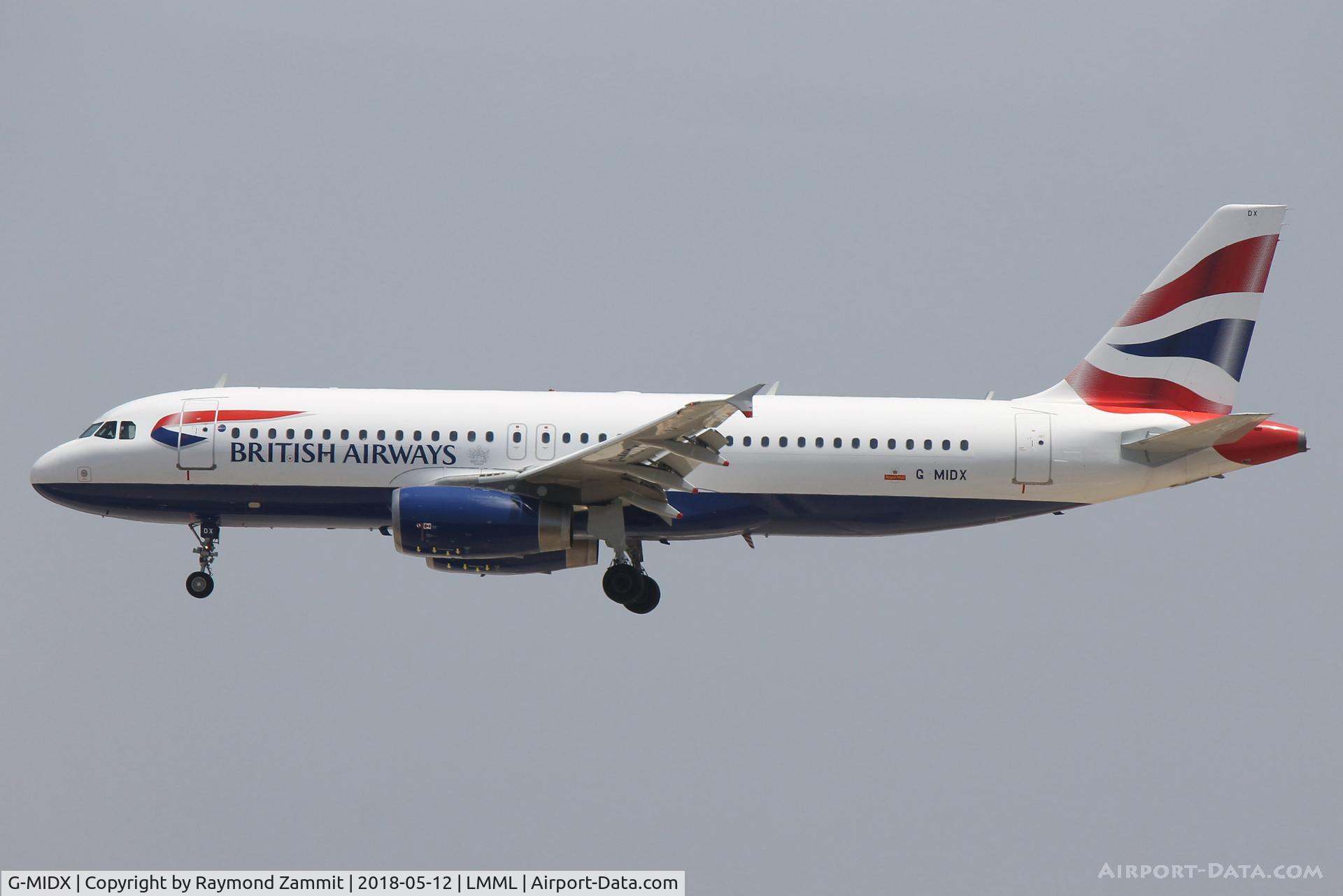G-MIDX, 2000 Airbus A320-232 C/N 1177, A320 G-MIDX British Airways