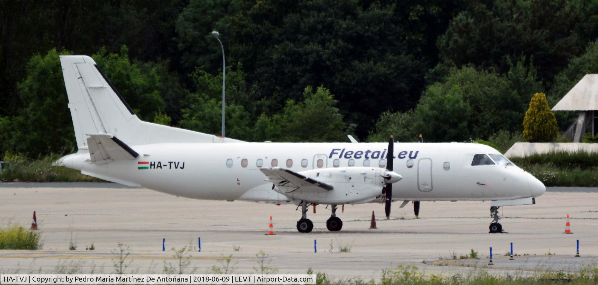 HA-TVJ, 1986 Saab 340A C/N 340A-066, Foronda - Vitoria-Gasteiz - Euskadi - España