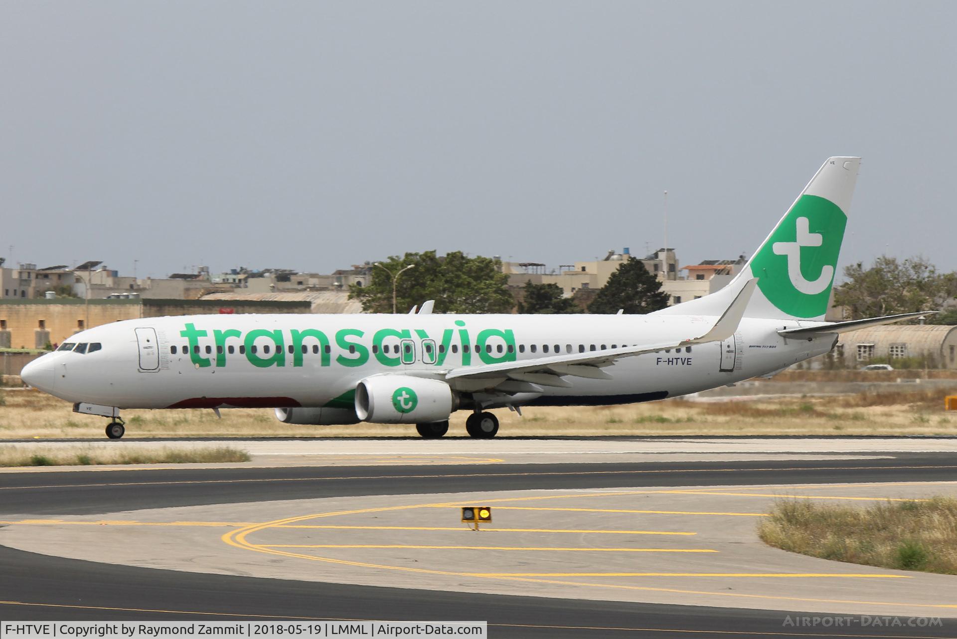 F-HTVE, 2017 Boeing 737-8KT C/N 62155, B737-800 F-HTVE Transavia France