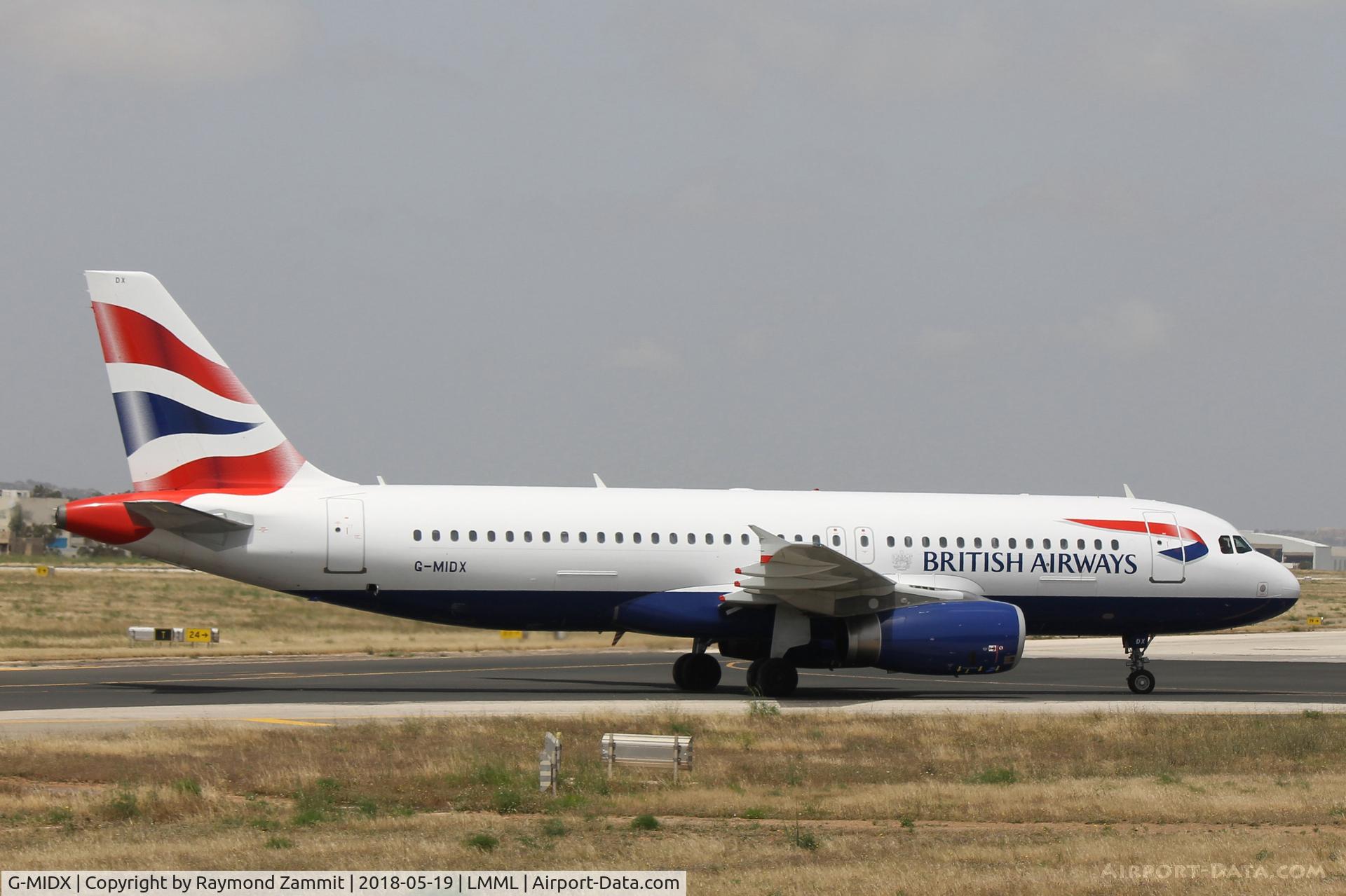 G-MIDX, 2000 Airbus A320-232 C/N 1177, A320 G-MIDX British Airways