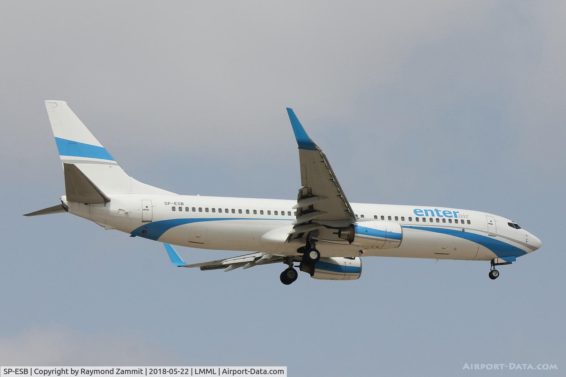 SP-ESB, 2003 Boeing 737-8Q8 C/N 30692, B737-800 SP-ESB Enter Air