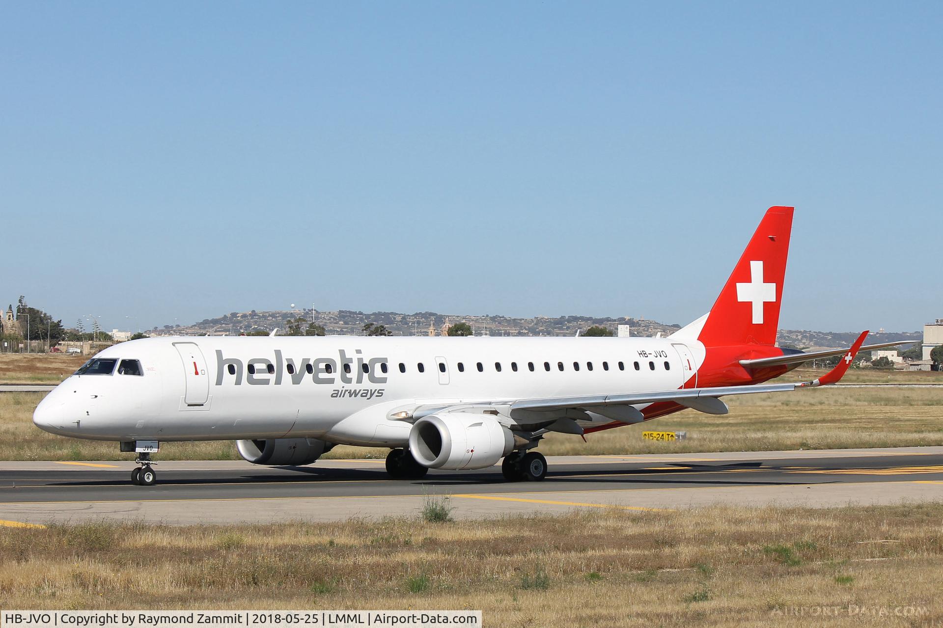 HB-JVO, 2009 Embraer 190LR (ERJ-190-100LR) C/N 19000294, Embaer 190LR (ERJ-100) HB-JVO Hellenic Airways