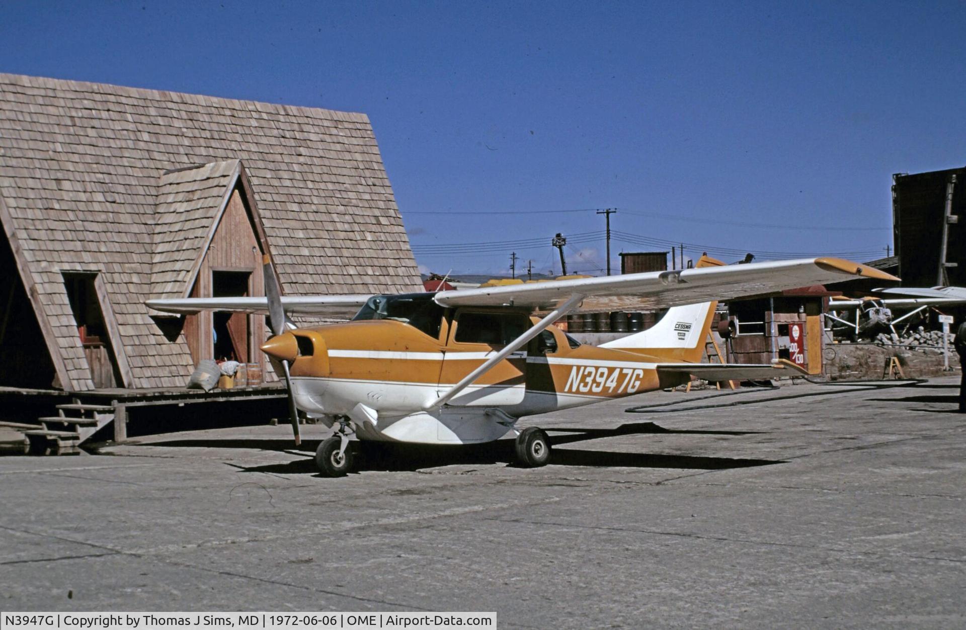 N3947G, 1967 Cessna U206C Super Skywagon C/N U206-0947, Personal photo I included in my book 
