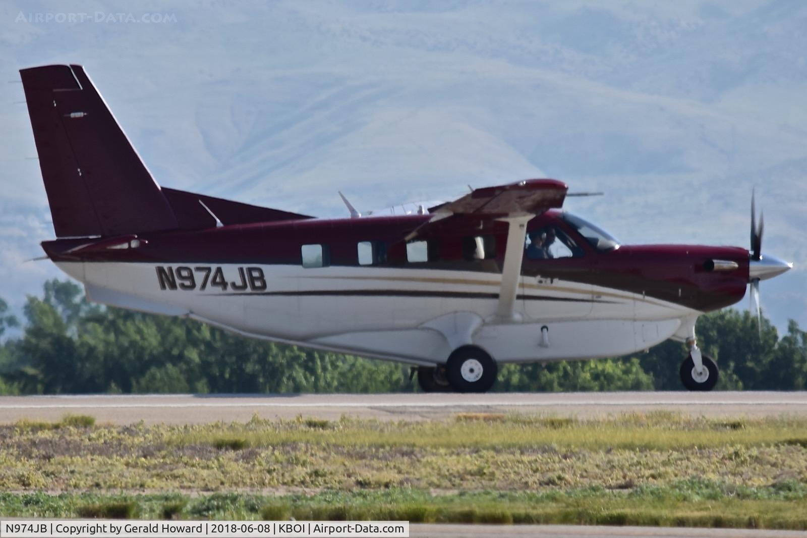 N974JB, 2009 Quest Kodiak 100 C/N 100-0014, Starting take off run on RWY 10R.