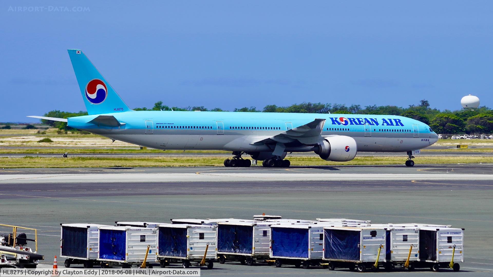 HL8275, 2013 Boeing 777-3B5/ER C/N 37651, HNL 2018.
