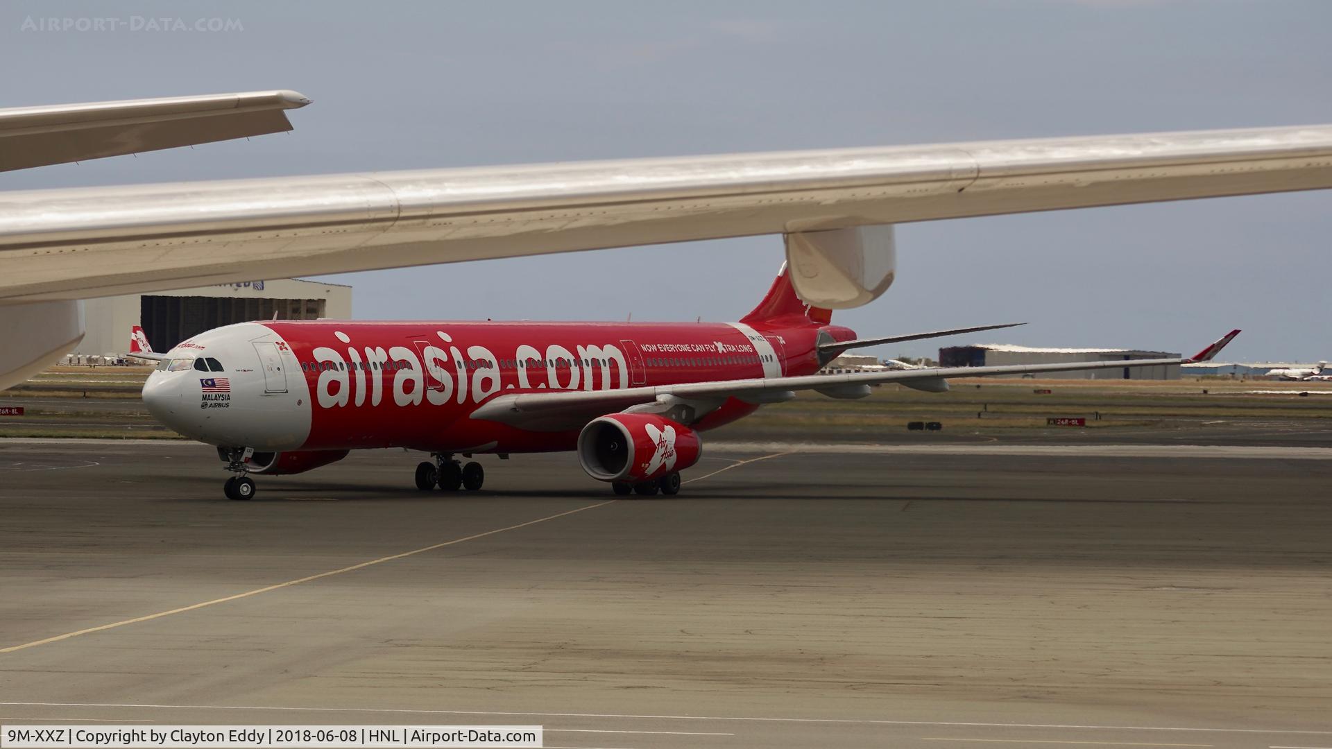 9M-XXZ, 2015 Airbus A330-343 C/N 1612, HNL 2018.