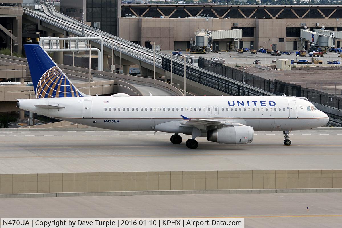 N470UA, 2001 Airbus A320-232 C/N 1427, No comment.
