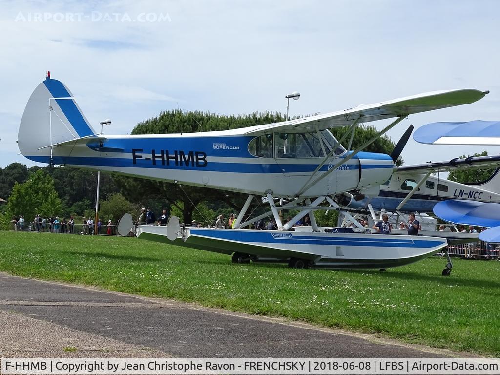 F-HHMB, 1977 Piper PA-18-150 Super Cub C/N 18-7709053, Biscarrosse air show june 2018
