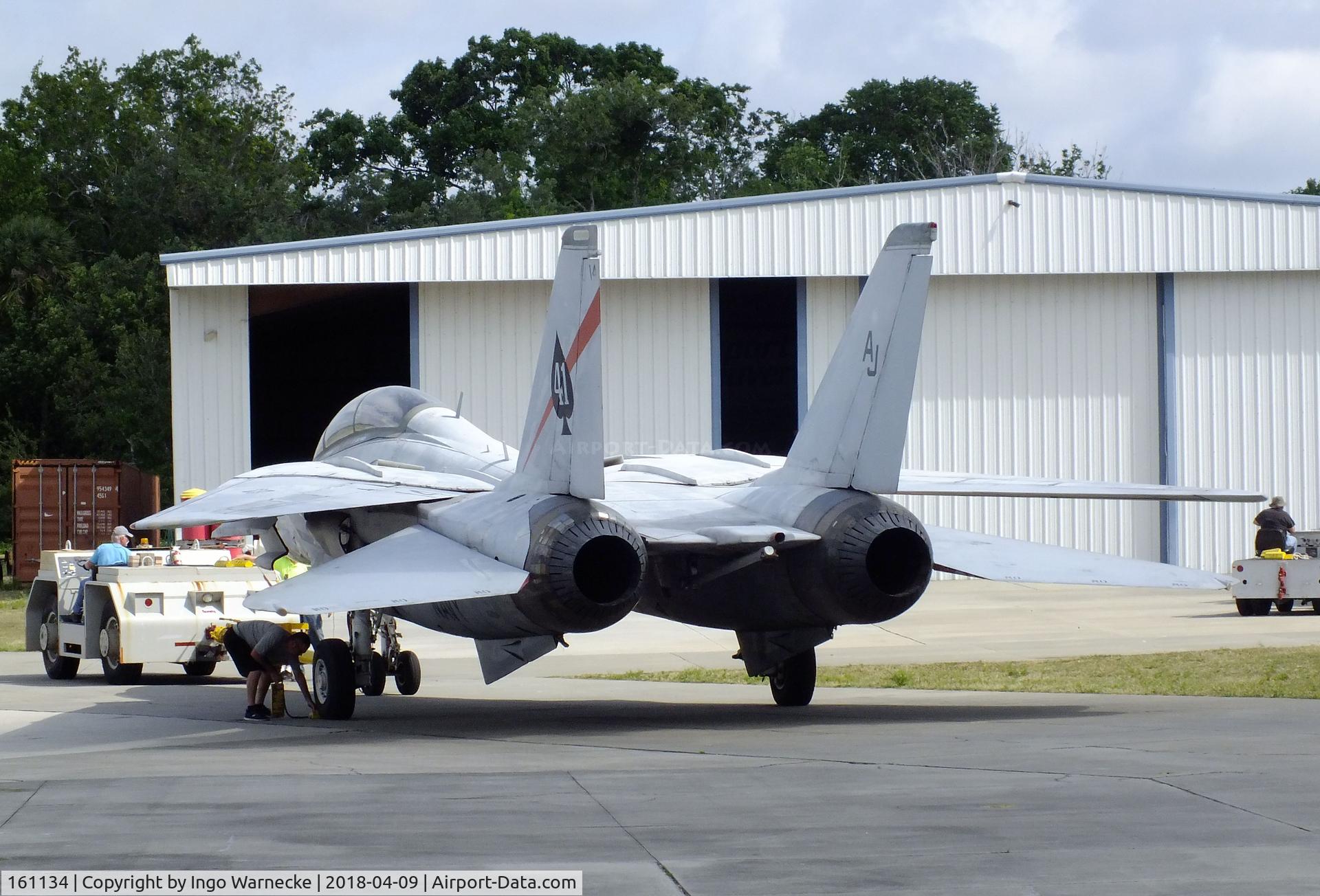 161134, Grumman F-14A-110-GR Tomcat C/N 361, Grumman F-14A Tomcat at the VAC Warbird Museum, Titusville FL