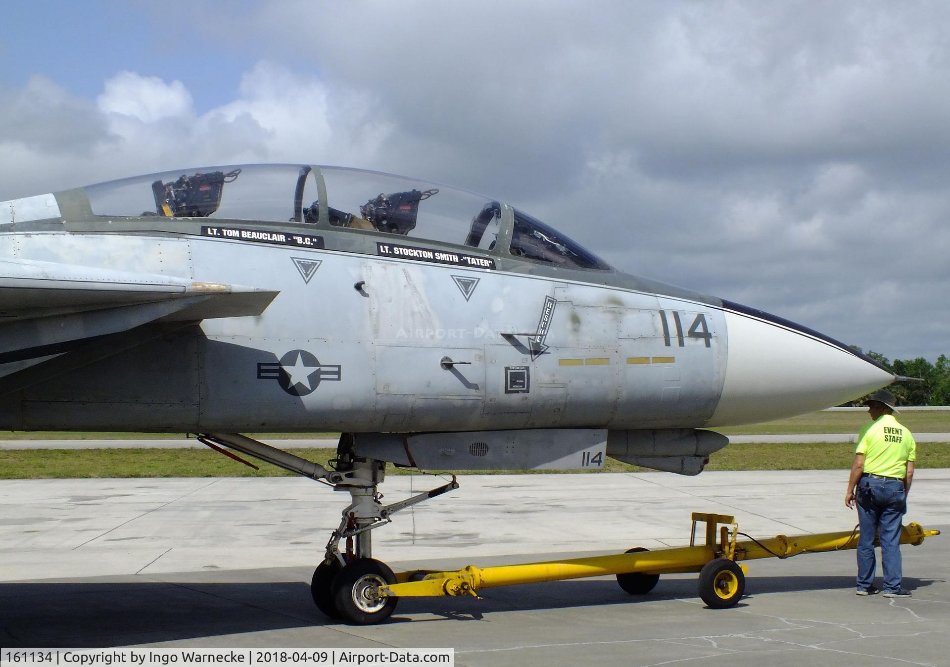 161134, Grumman F-14A-110-GR Tomcat C/N 361, Grumman F-14A Tomcat at the VAC Warbird Museum, Titusville FL