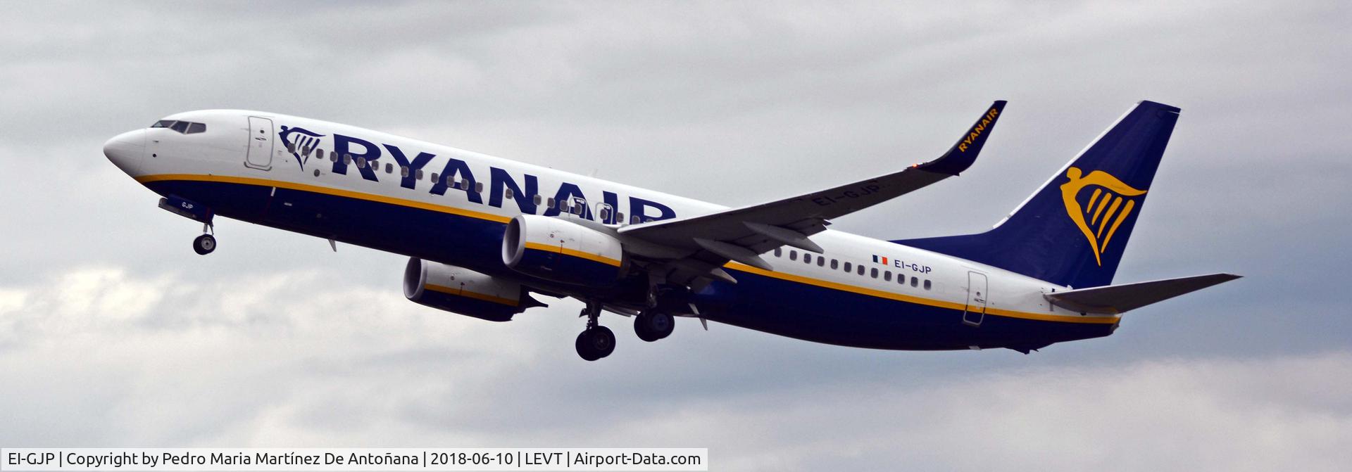 EI-GJP, 2018 Boeing 737-8AS C/N 44834, Foronda - Vitoria-Gasteiz - Euskadi - España