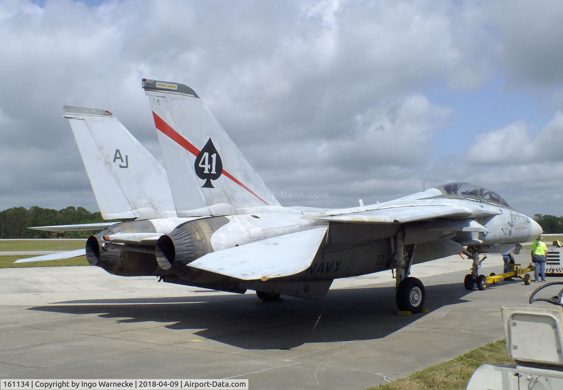 161134, Grumman F-14A-110-GR Tomcat C/N 361, Grumman F-14A Tomcat at the VAC Warbird Museum, Titusville FL
