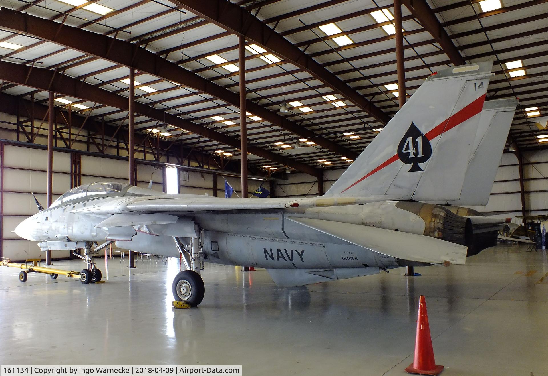 161134, Grumman F-14A-110-GR Tomcat C/N 361, Grumman F-14A Tomcat at the VAC Warbird Museum, Titusville FL