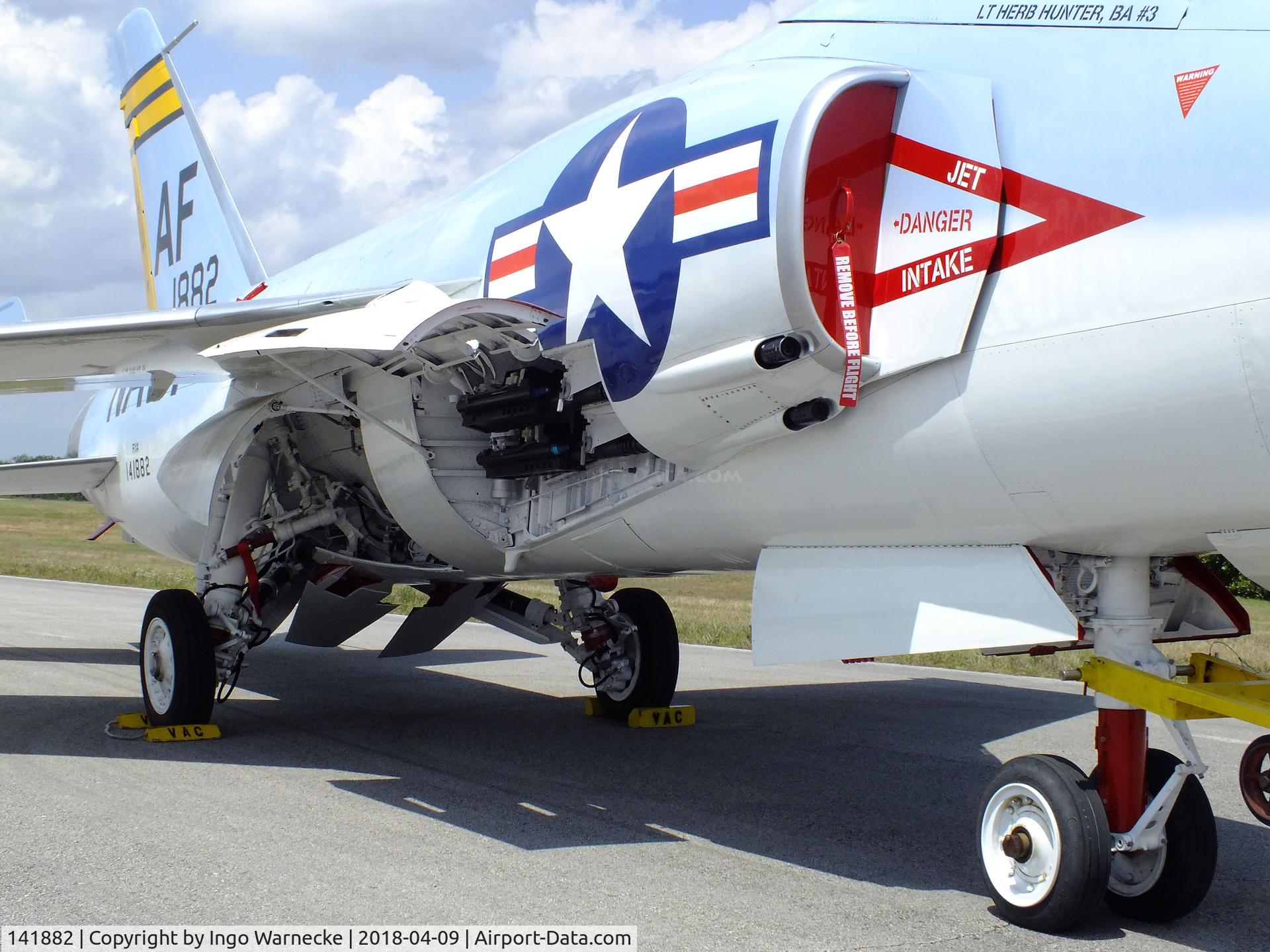 141882, Grumman F-11A Tiger C/N 199, Grumman F-11A (F11F-1) Tiger at the VAC Warbird Museum, Titusville FL