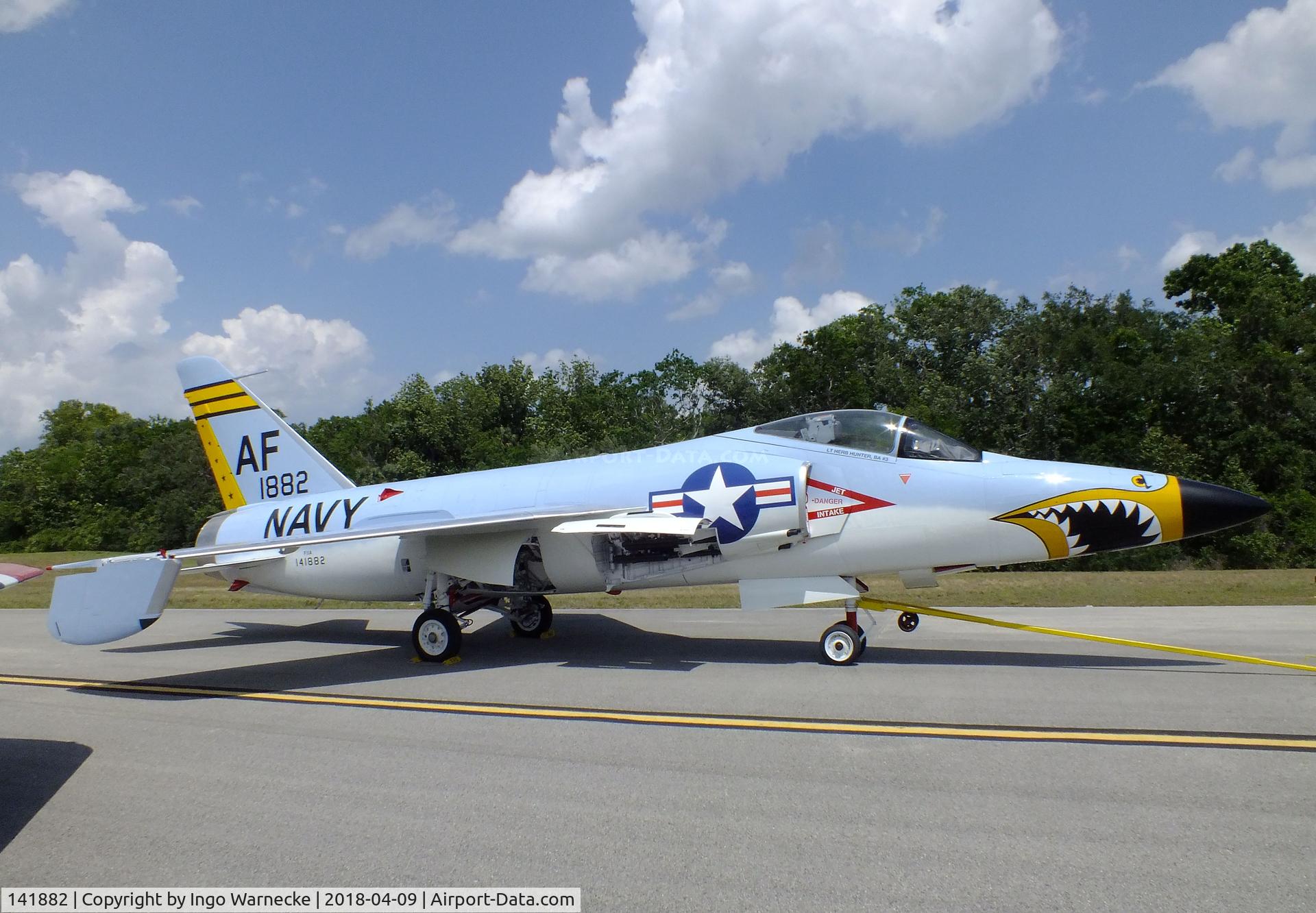 141882, Grumman F-11A Tiger C/N 199, Grumman F-11A (F11F-1) Tiger at the VAC Warbird Museum, Titusville FL