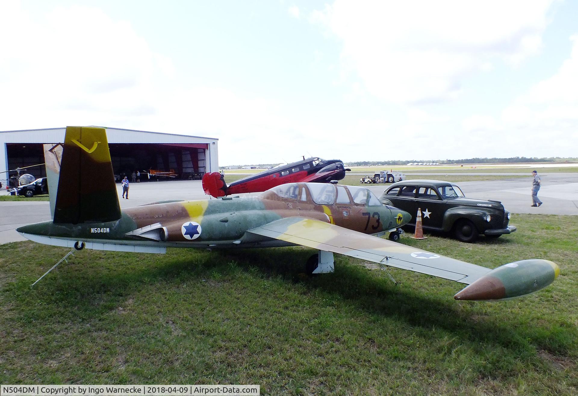 N504DM, 1966 Fouga (Valmet) CM-170R Magister C/N FM-73, Fouga (Valmet) CM.170R Magister at the VAC Warbird Museum, Titusville FL