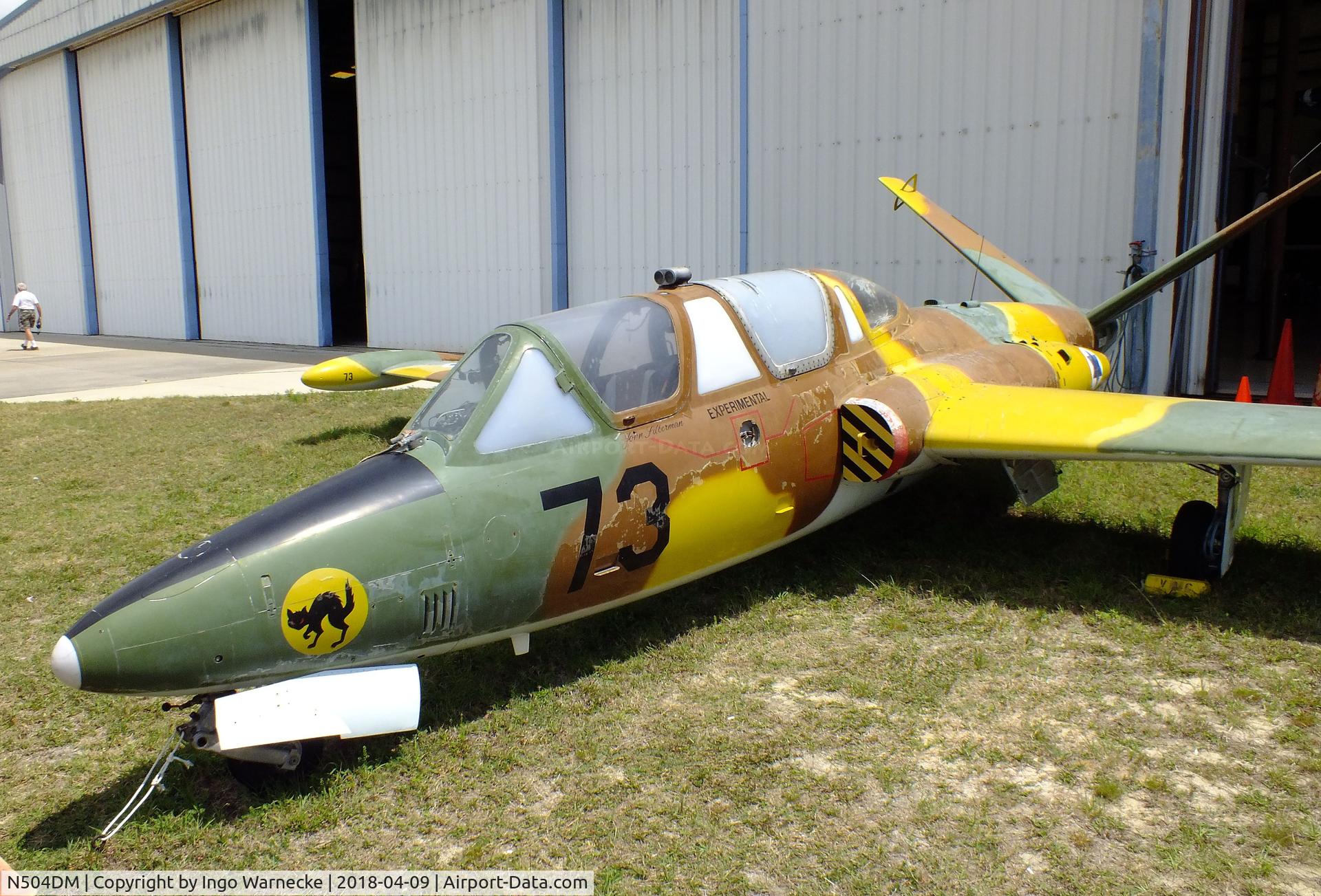 N504DM, 1966 Fouga (Valmet) CM-170R Magister C/N FM-73, Fouga (Valmet) CM.170R Magister at the VAC Warbird Museum, Titusville FL
