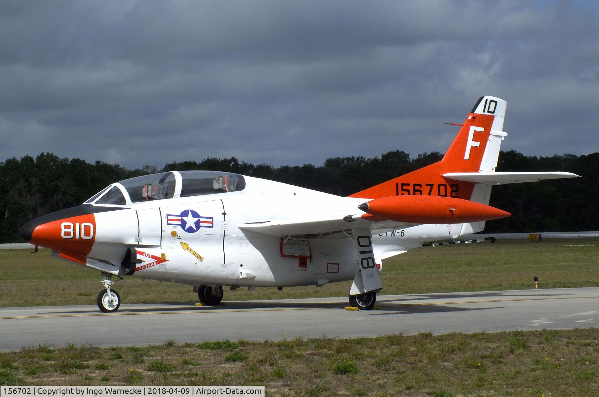 156702, North American T-2C Buckeye C/N 318-17, North American T-2C Buckeye at the VAC Warbird Museum, Titusville FL