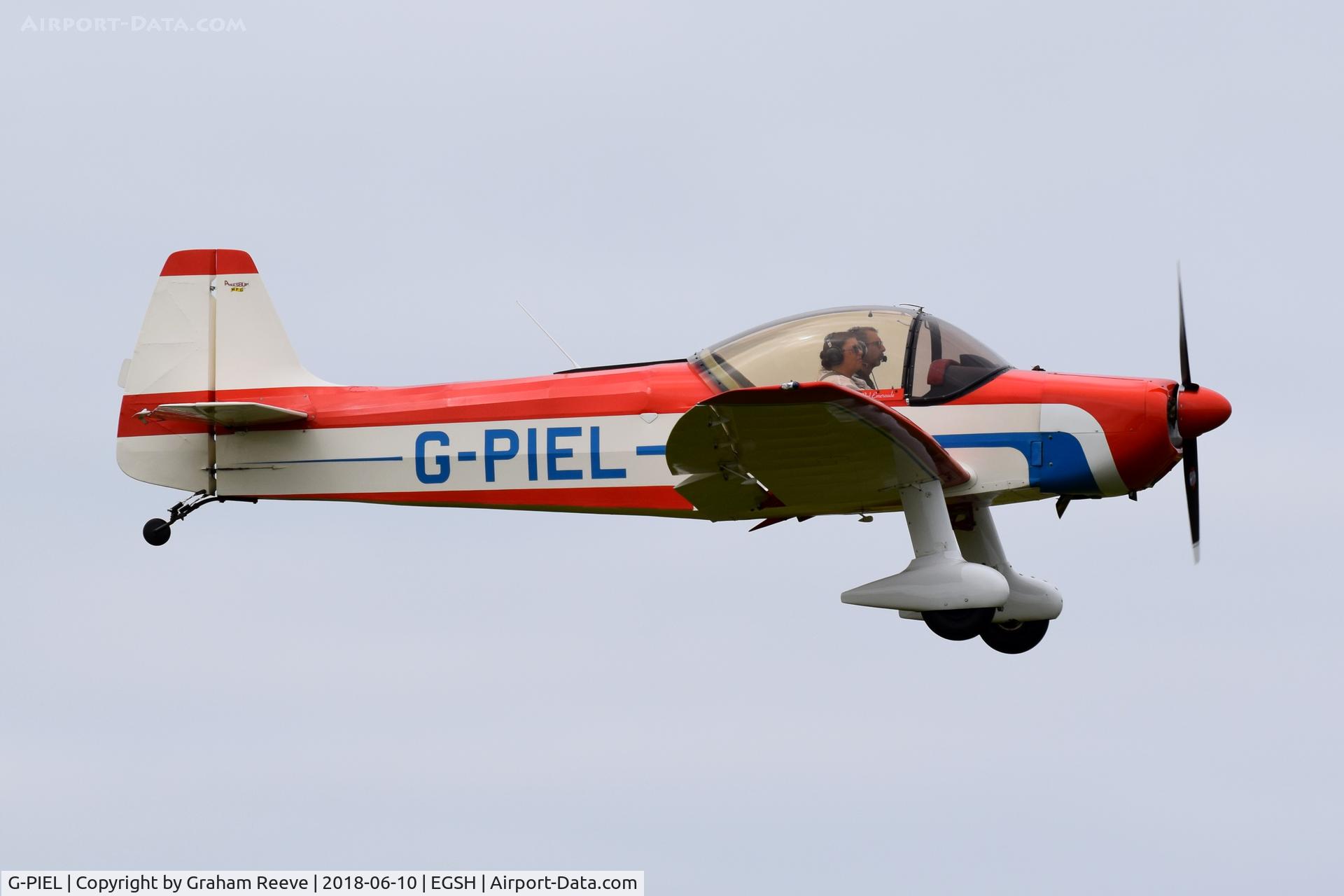 G-PIEL, 1957 Piel CP-301A Emeraude C/N 218, Landing at Northrepps.