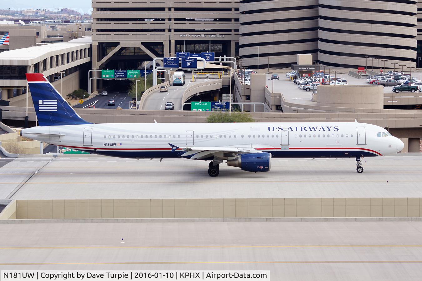 N181UW, 2001 Airbus A321-211 C/N 1531, No comment.