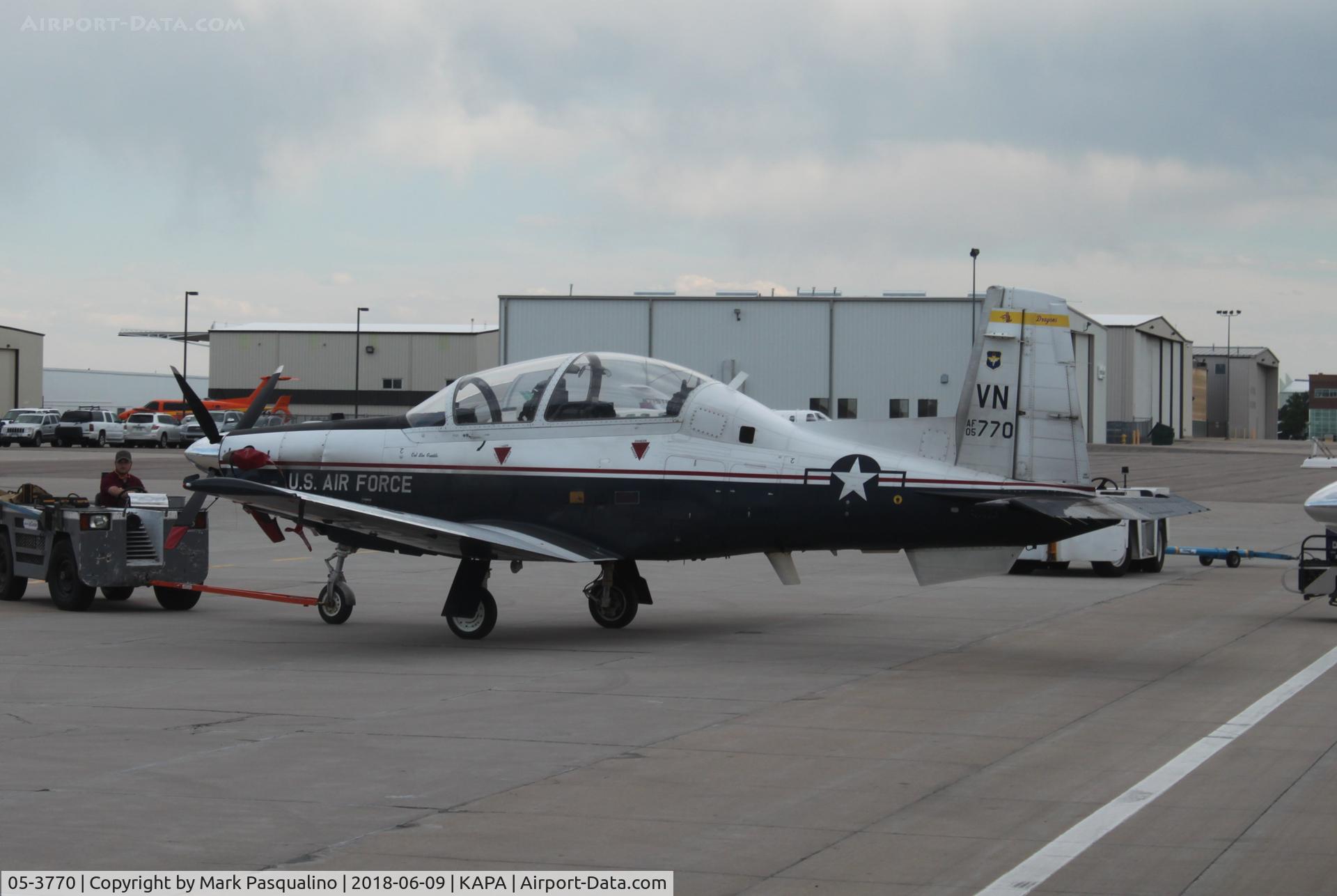 05-3770, 2005 Raytheon T-6A Texan II C/N PT-322, Raytheon T-6A Texan II