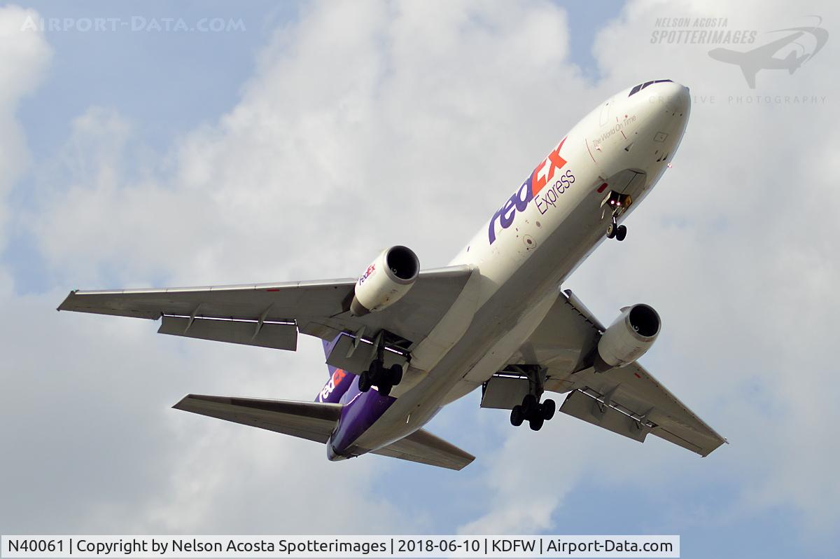 N40061, 1979 McDonnell Douglas DC-10-10 C/N 46973, MEM > DFW FX531