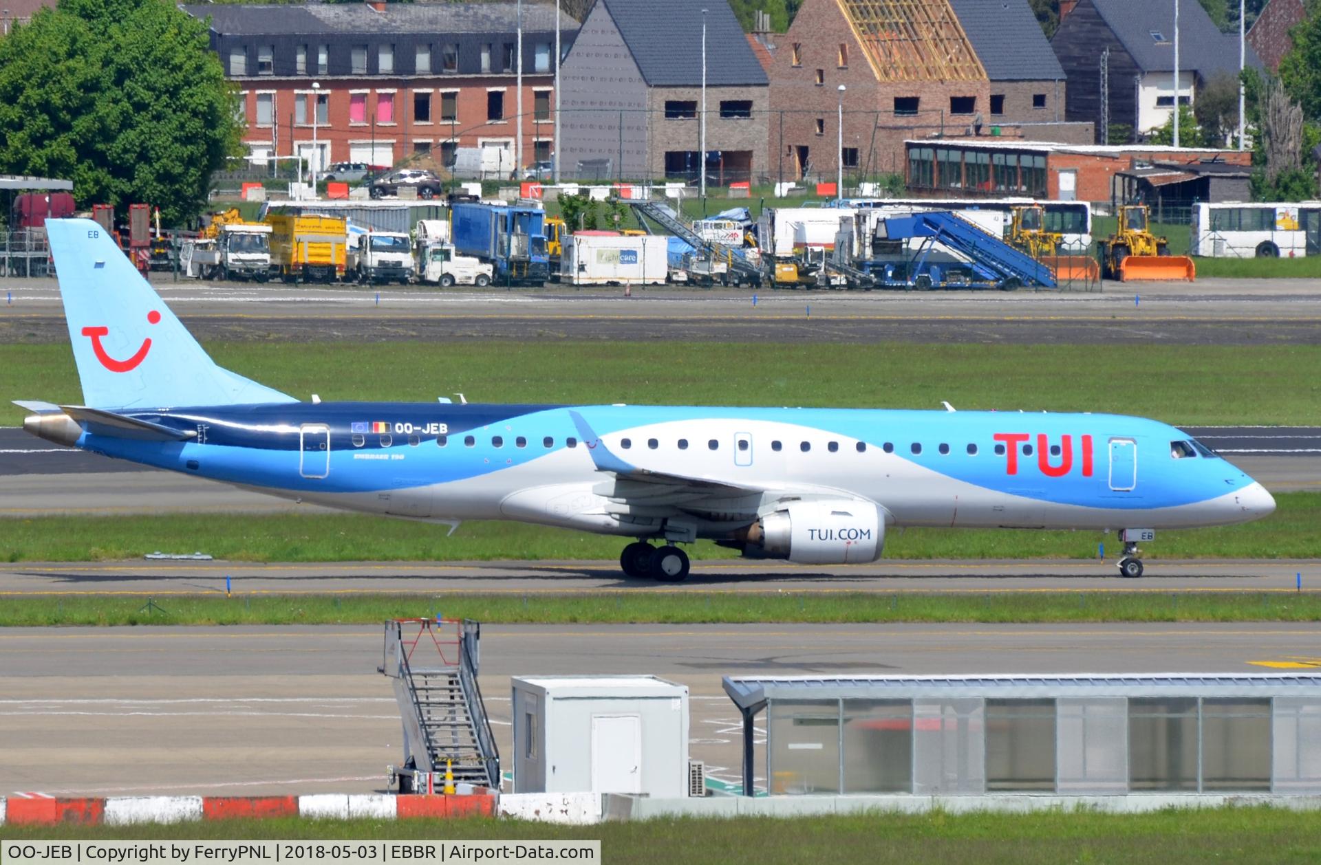 OO-JEB, 2013 Embraer 190STD (ERJ-190-100STD) C/N 19000607, TUI ERJ190 in BRU