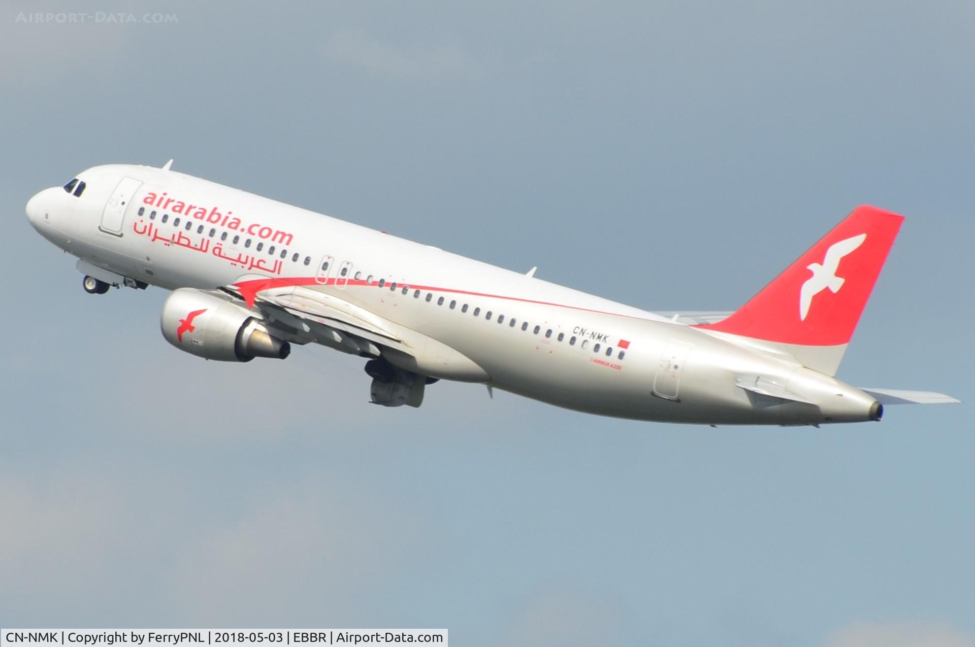 CN-NMK, 2011 Airbus A320-214 C/N 4806, Air Arabia A320 returning to Morocco