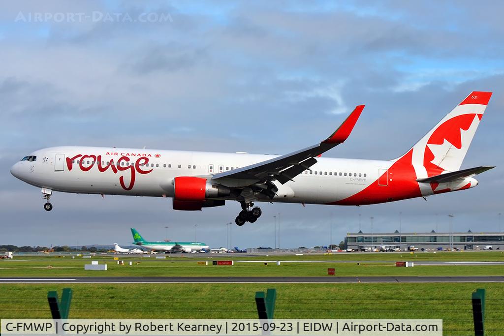 C-FMWP, 1993 Boeing 767-333/ER C/N 25583, Short final r/w 28