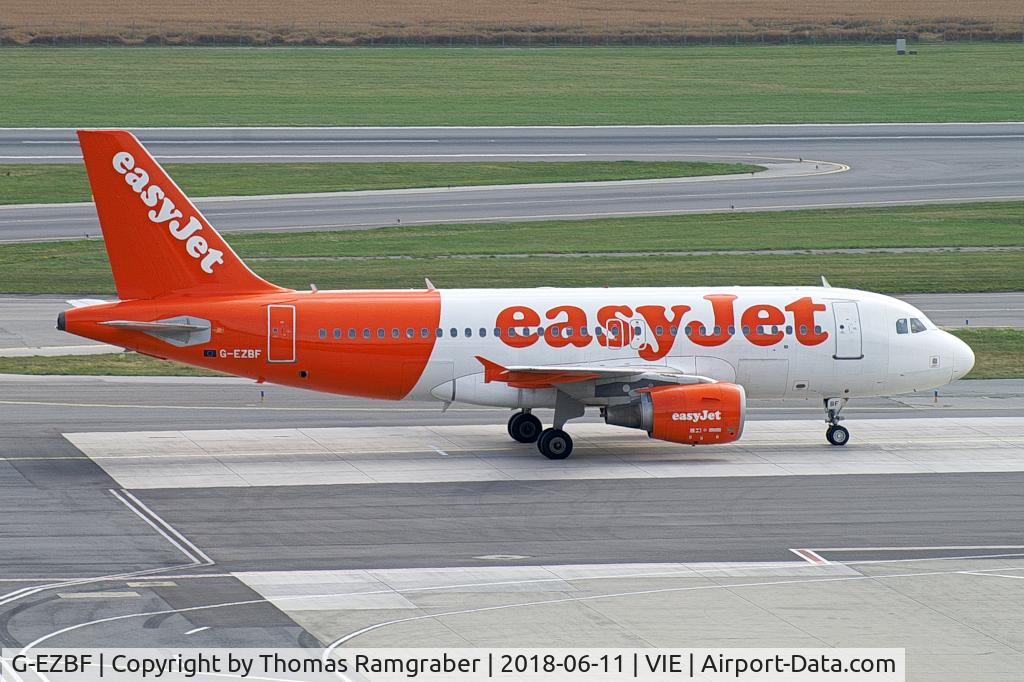 G-EZBF, 2006 Airbus A319-111 C/N 2923, easyJet Airline Airbus A319
