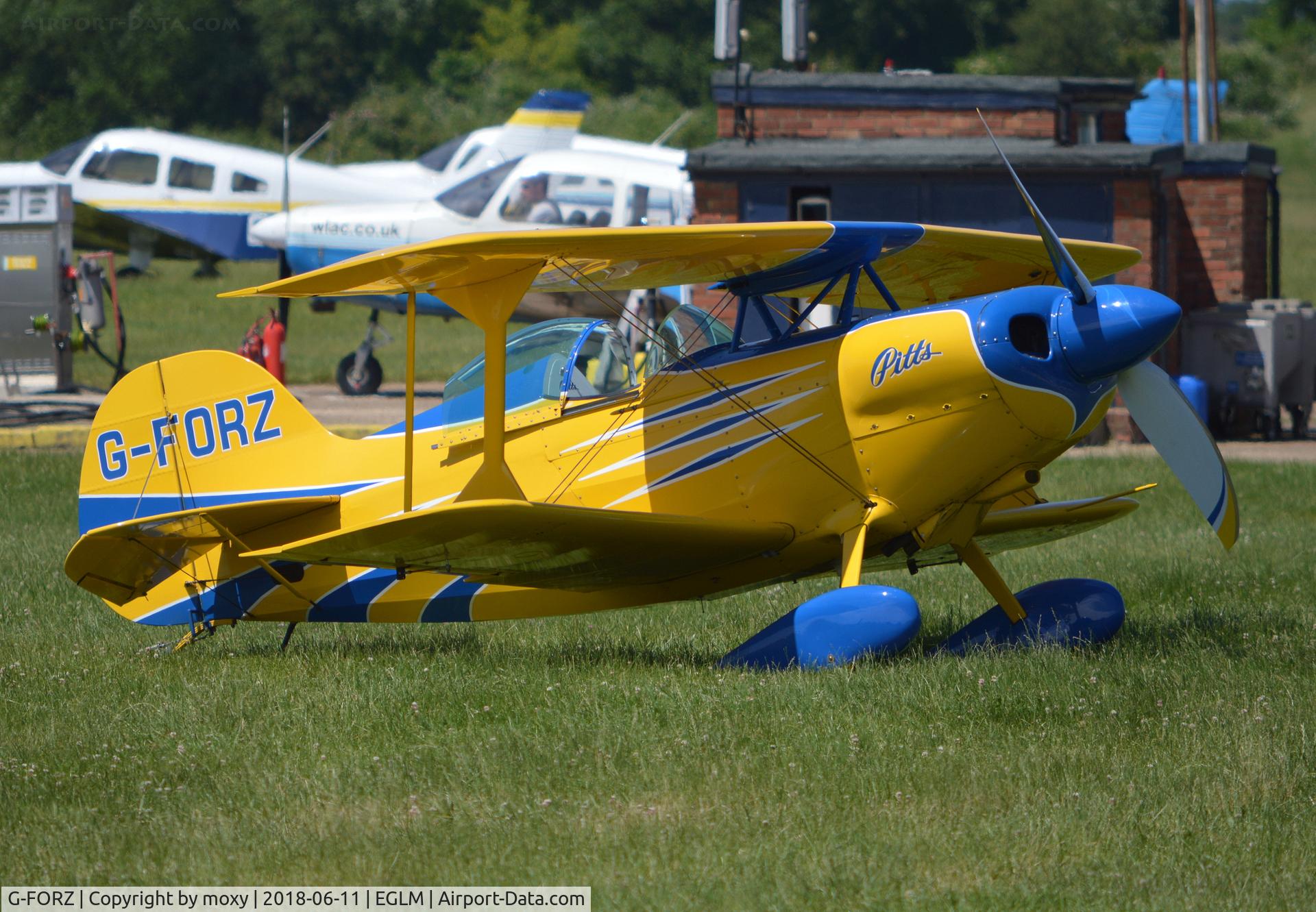 G-FORZ, 1999 Pitts S-1S Special C/N PFA 009-13393, Pitts S-1S at White Waltham.