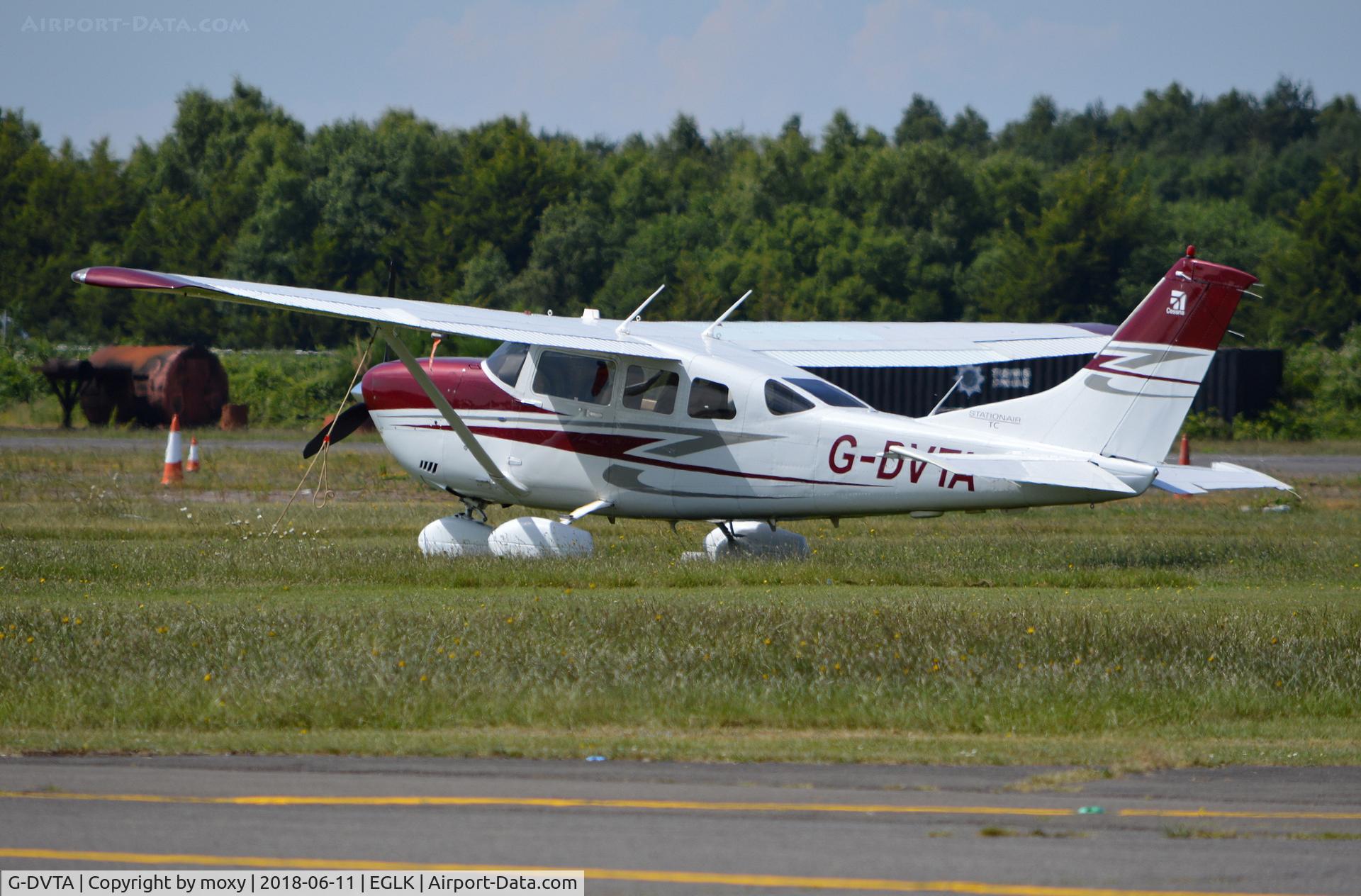 G-DVTA, 2007 Cessna T206H Turbo Stationair Turbo Stationair C/N T20608753, Cessna 206H Stationair at Blackbushe. Ex EI-SPB