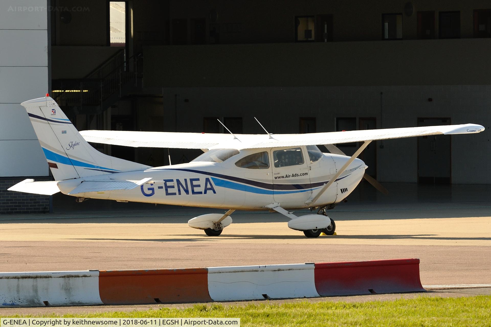 G-ENEA, 1971 Cessna 182P Skylane C/N 182-60895, Visitor from Blackpool.