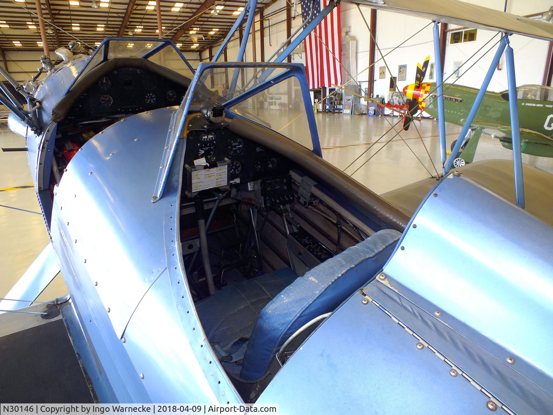 N30146, 1941 Waco UPF-7 C/N 5543, Waco UPF-7 at the VAC Warbird Museum, Titusville FL  #c