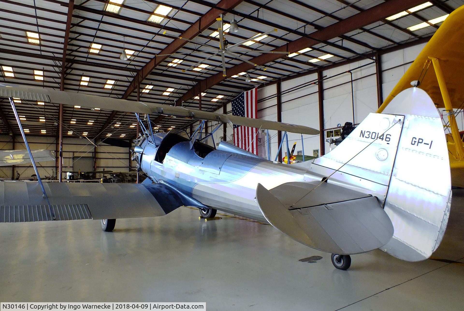 N30146, 1941 Waco UPF-7 C/N 5543, Waco UPF-7 at the VAC Warbird Museum, Titusville FL