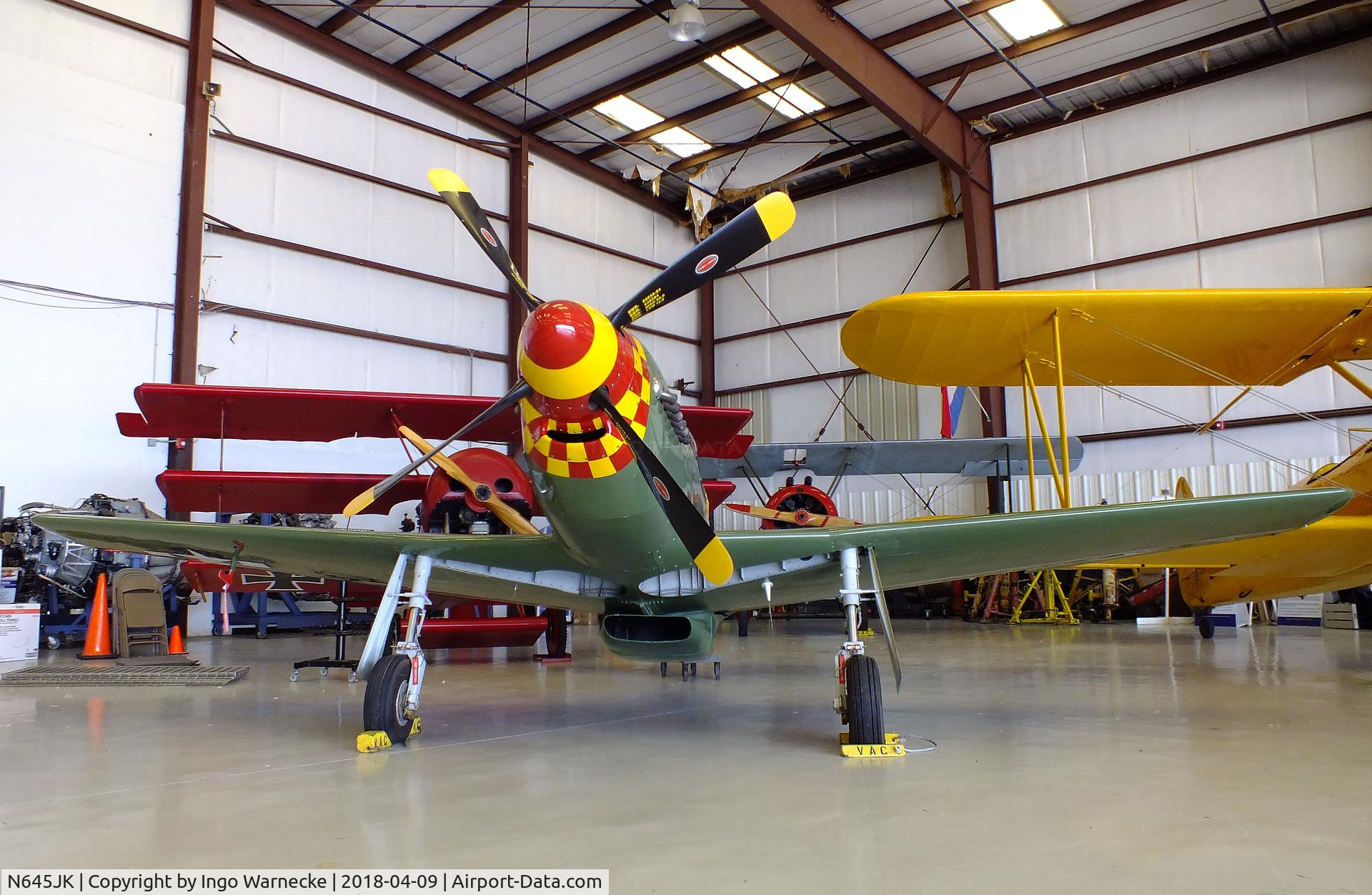 N645JK, Krepps KP51 C/N 001, Stewart S-51D Mustang (Krepps KP51, 7/10th-scale P-51D replica) at the VAC Warbird Museum, Titusville FL