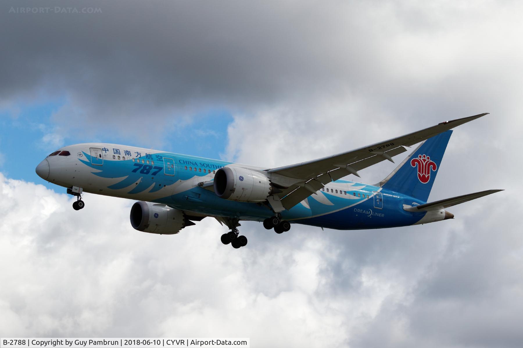 B-2788, 2014 Boeing 787-8 Dreamliner Dreamliner C/N 34932, Landing on 26R