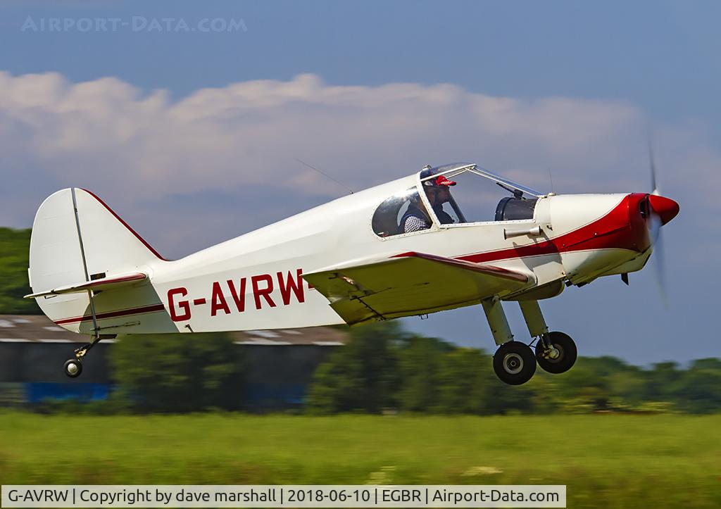G-AVRW, 1968 Gardan GY-20 Minicab C/N PFA 1800, welcome visitor