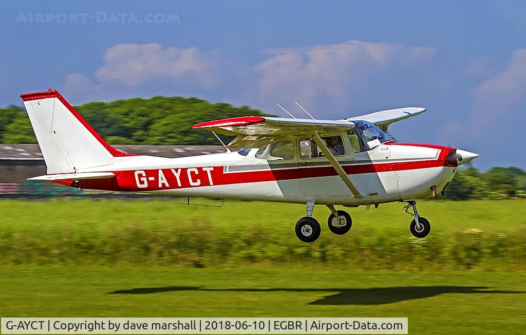 G-AYCT, 1970 Reims F172H Skyhawk C/N 0724, Arrival