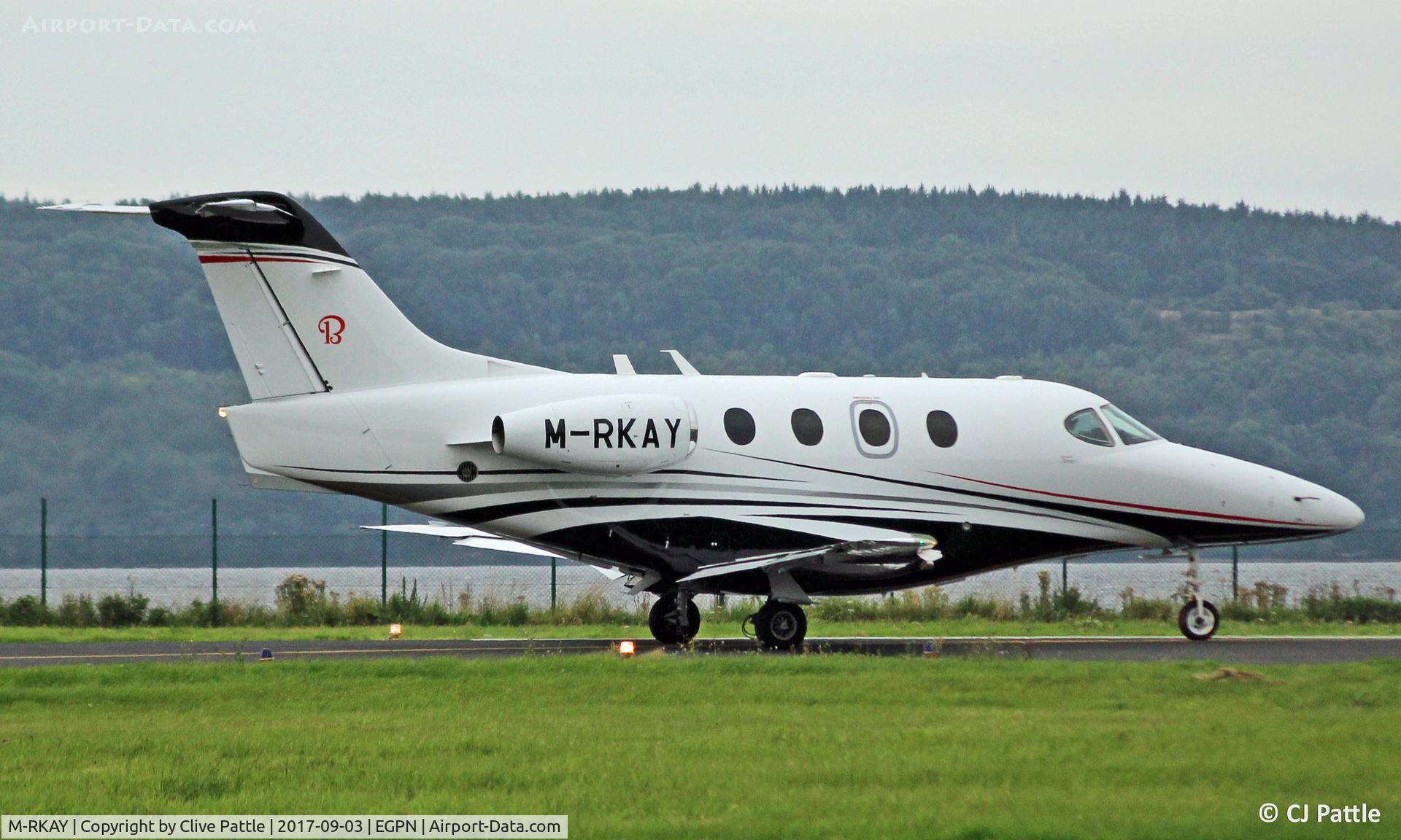 M-RKAY, 2003 Raytheon 390 Premier I C/N RB-88, At Dundee